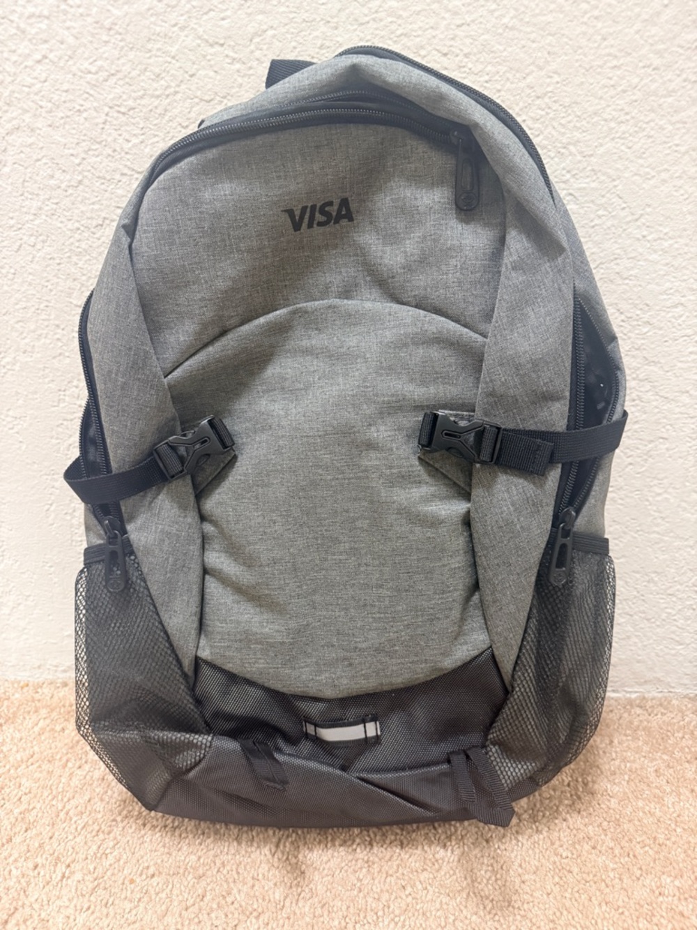 VISA Grey Backpack - Durable Everyday Carry